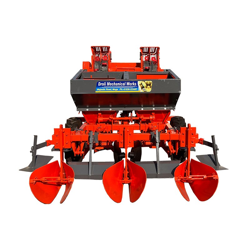 Two Rows Vertical Conveyor Type Potato Planter