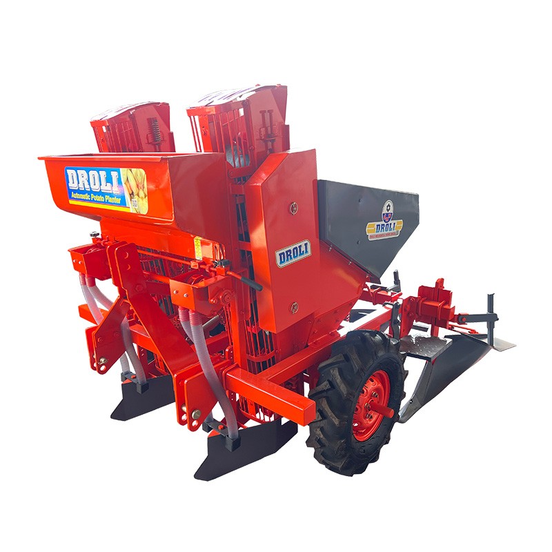 Two Rows Vertical Conveyor Type Potato Planter