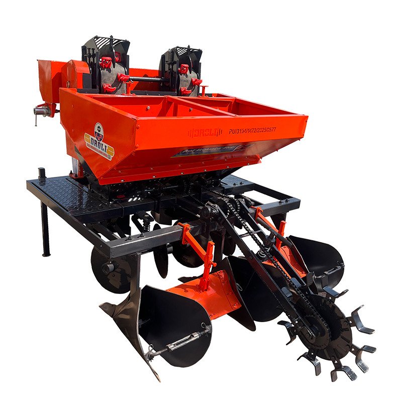 Two Row Automatic Potato Planter Disc Model Wheel Drive