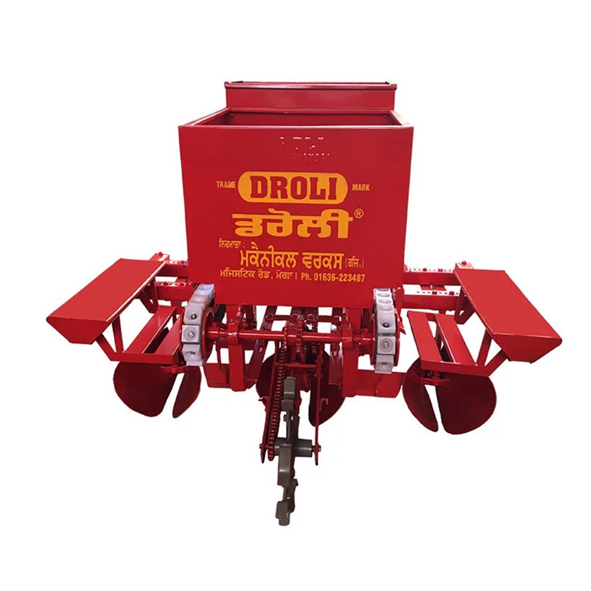 Semi Automatic Potato Planter Machine
