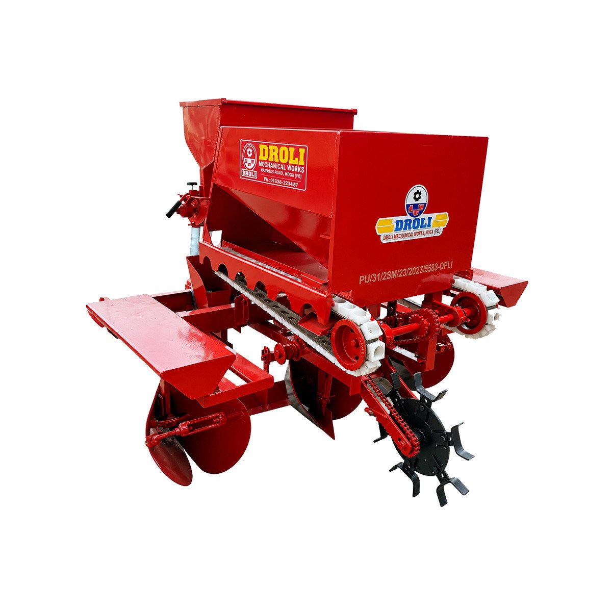 Semi Automatic Potato Planter Machine